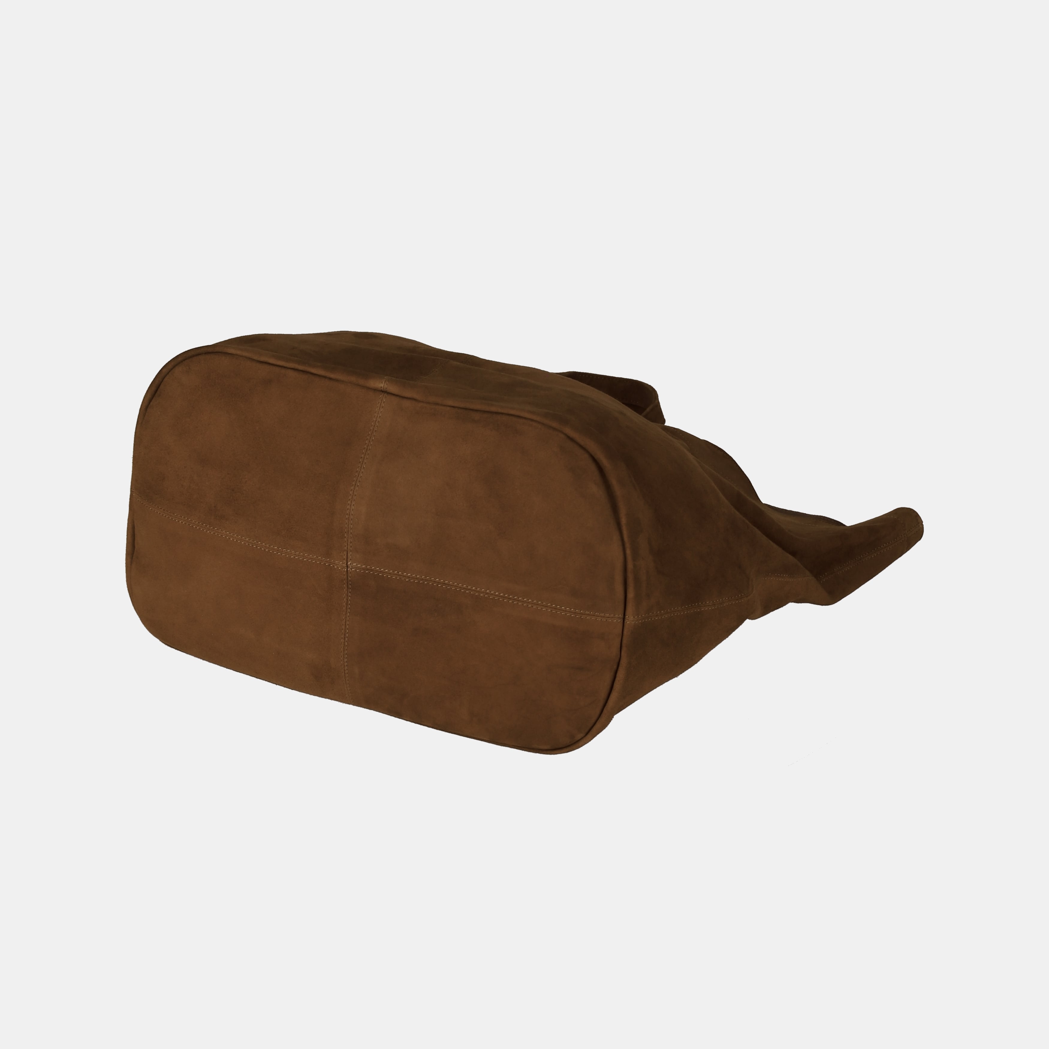 DOUBLE TOTE（XXL Size）OIL SUEDE BROWN | Morphee（モルフェ）