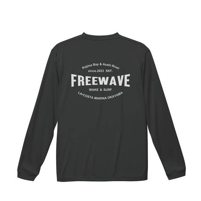 FREEWAVE 2025ラッシュガードロング　ガンメタ