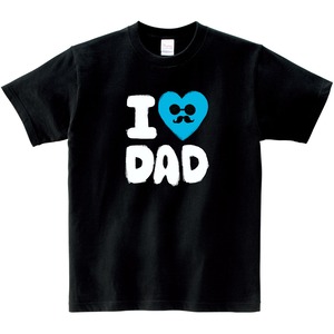 I LOVE DAD Tシャツ ms100 父の日 お祝い メッセージ ギフト プレゼント