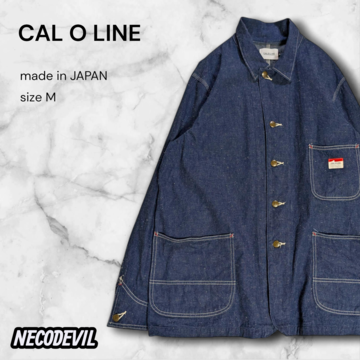 90s-00s COREFIGHTER TROPICAL HELL 裏地ペイズリー柄Gジャンデニム