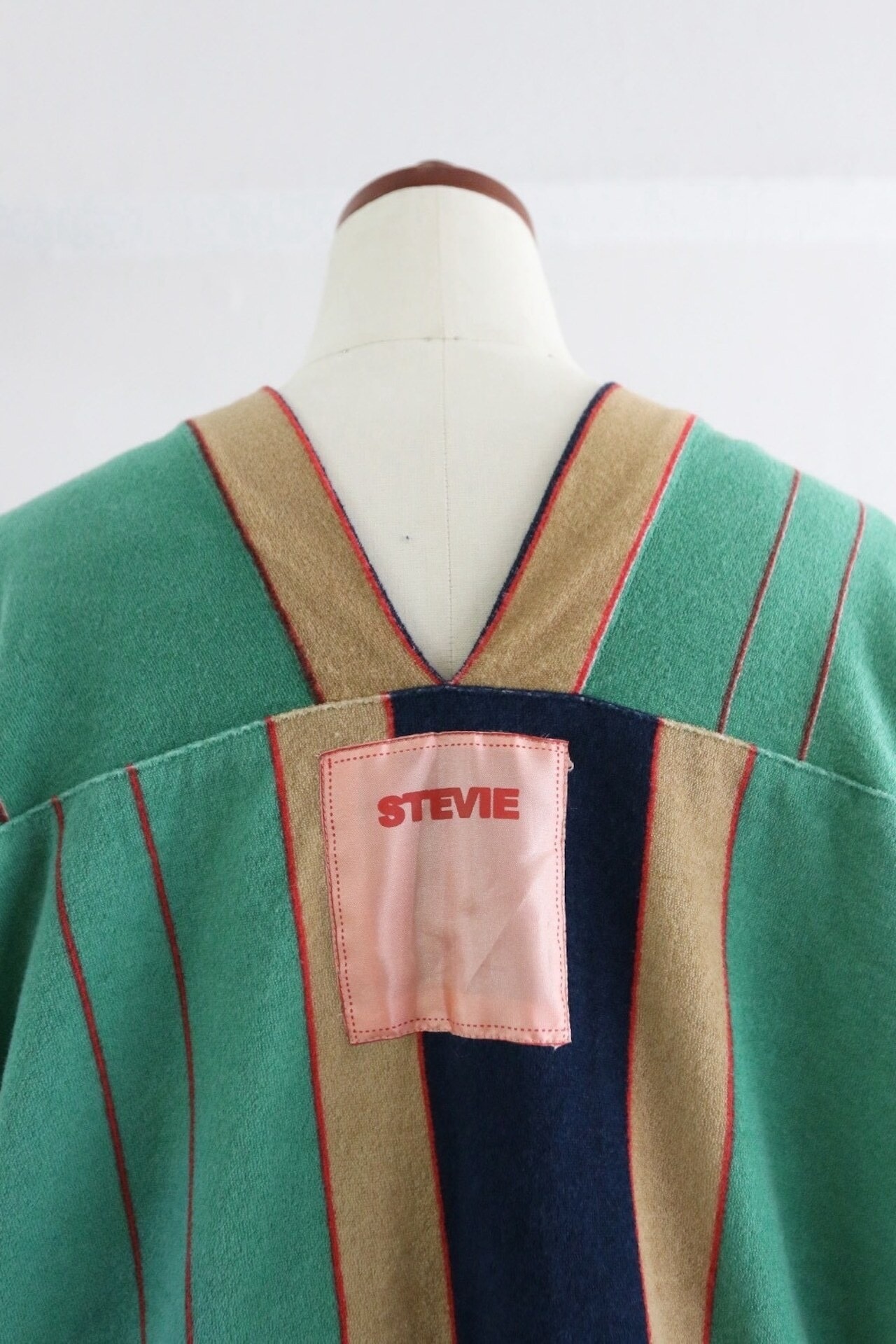 【STEVIE 】PILE STRIPE GOWN