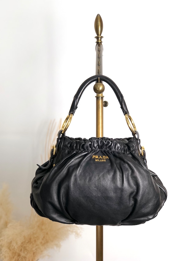 LOUIS VUITTON ルイヴィトン モノグラム ショルダーバッグ ブラウン PVC レザー vintage ヴィンテージ オールド  53bcj4