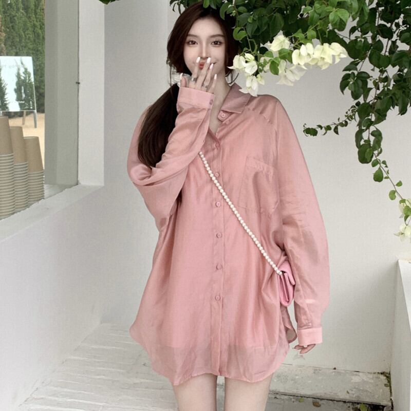 シャツ ドレス オータムルーズスカート 大人ガーリー スウィート キュート カジュアル 秋物 ガールズファッション69610565338