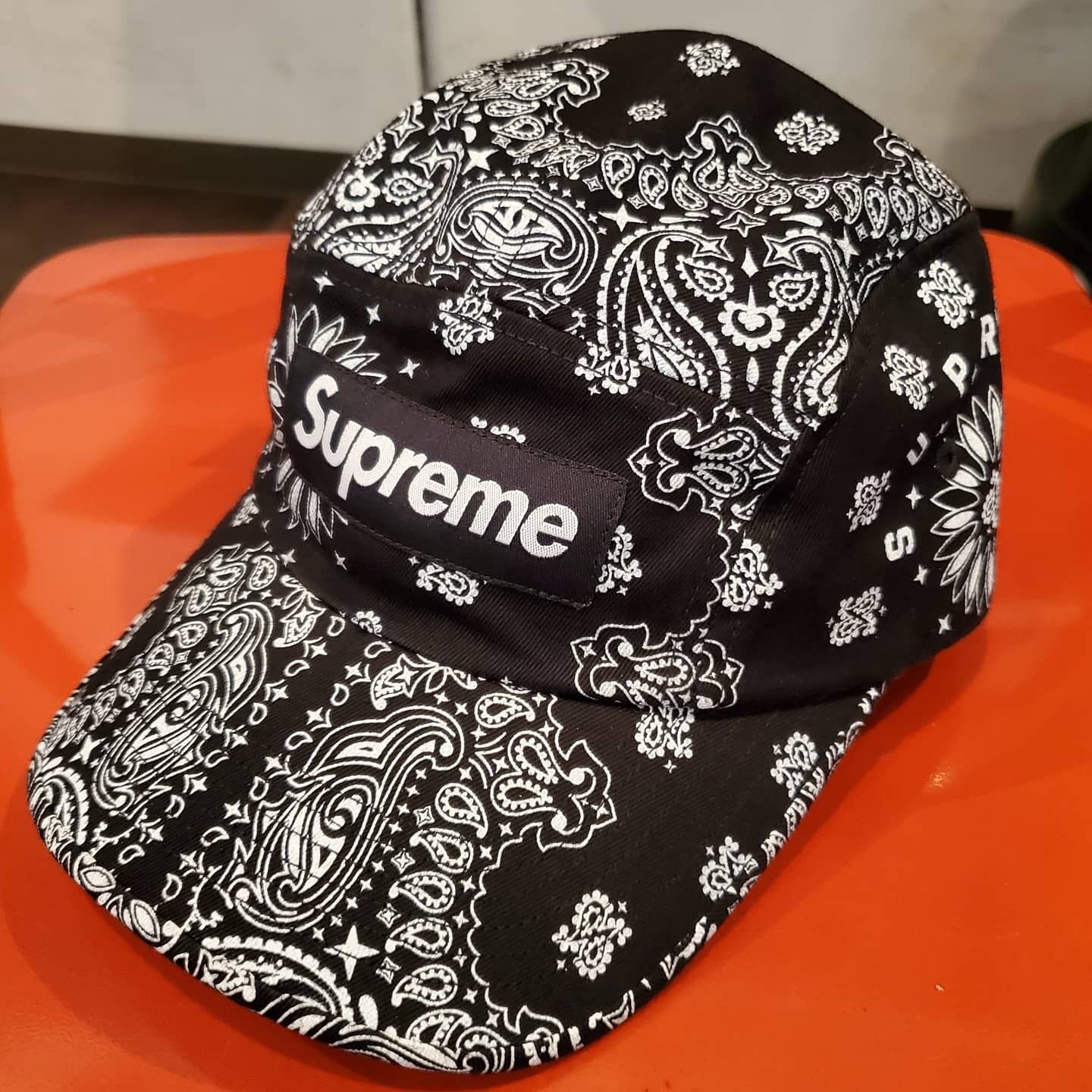 キャップ【値下げ】Supreme  Bandana Camp Cap  / Red