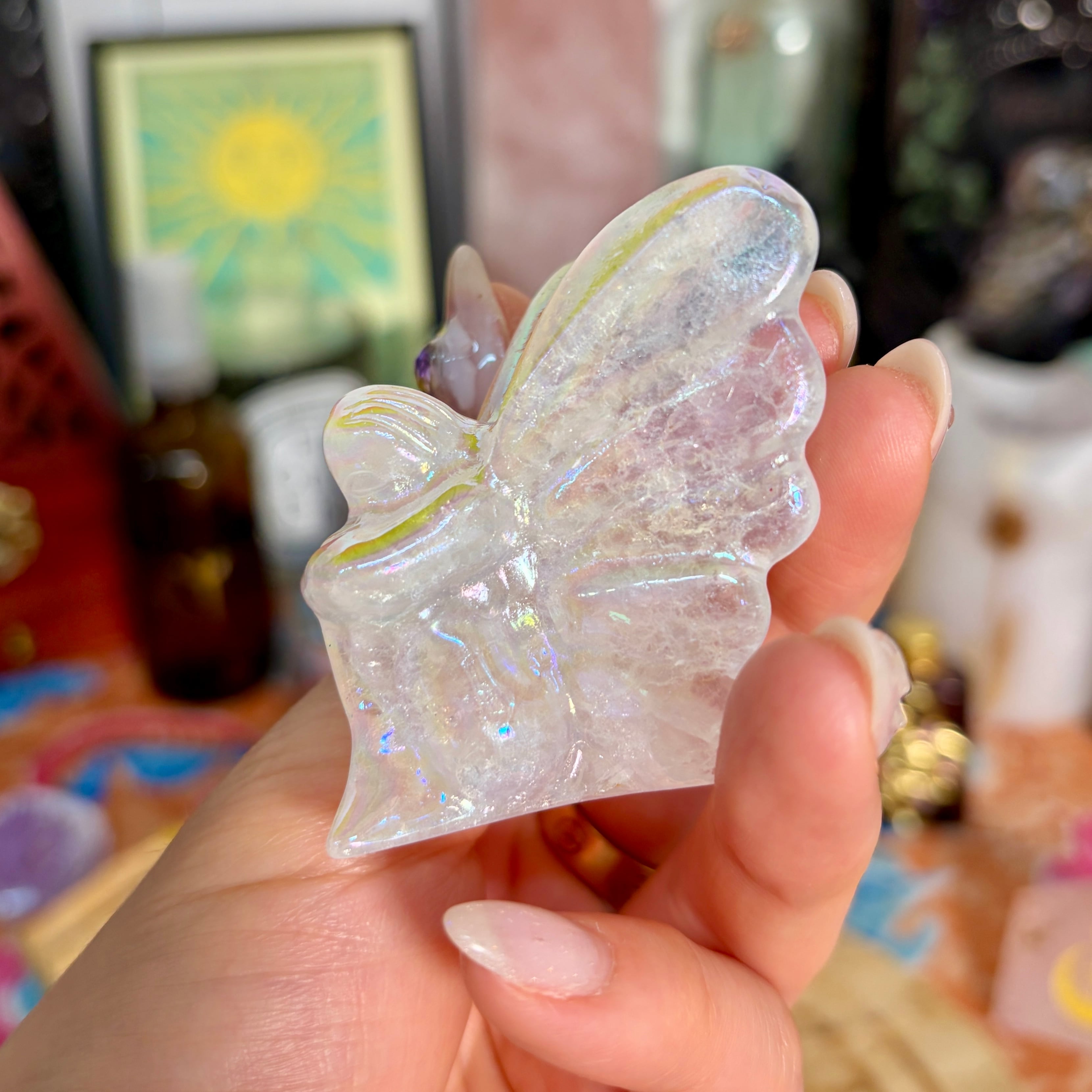 魔女の祭壇】フェアリー・オーラクリスタル（水晶）B | クリスタルと