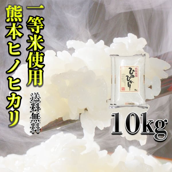 お米 米 10kg 白米 送料無料 熊本県産 ひのひかり 新米 令和5年産