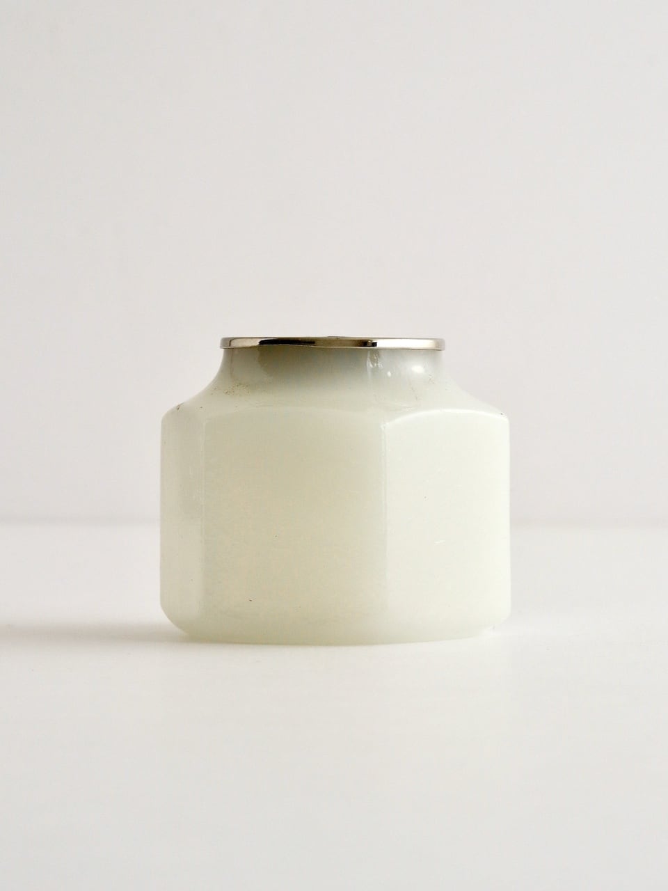 ヴィンテージ ミルクガラス キャニスター｜Vintage Milk Glass Dental