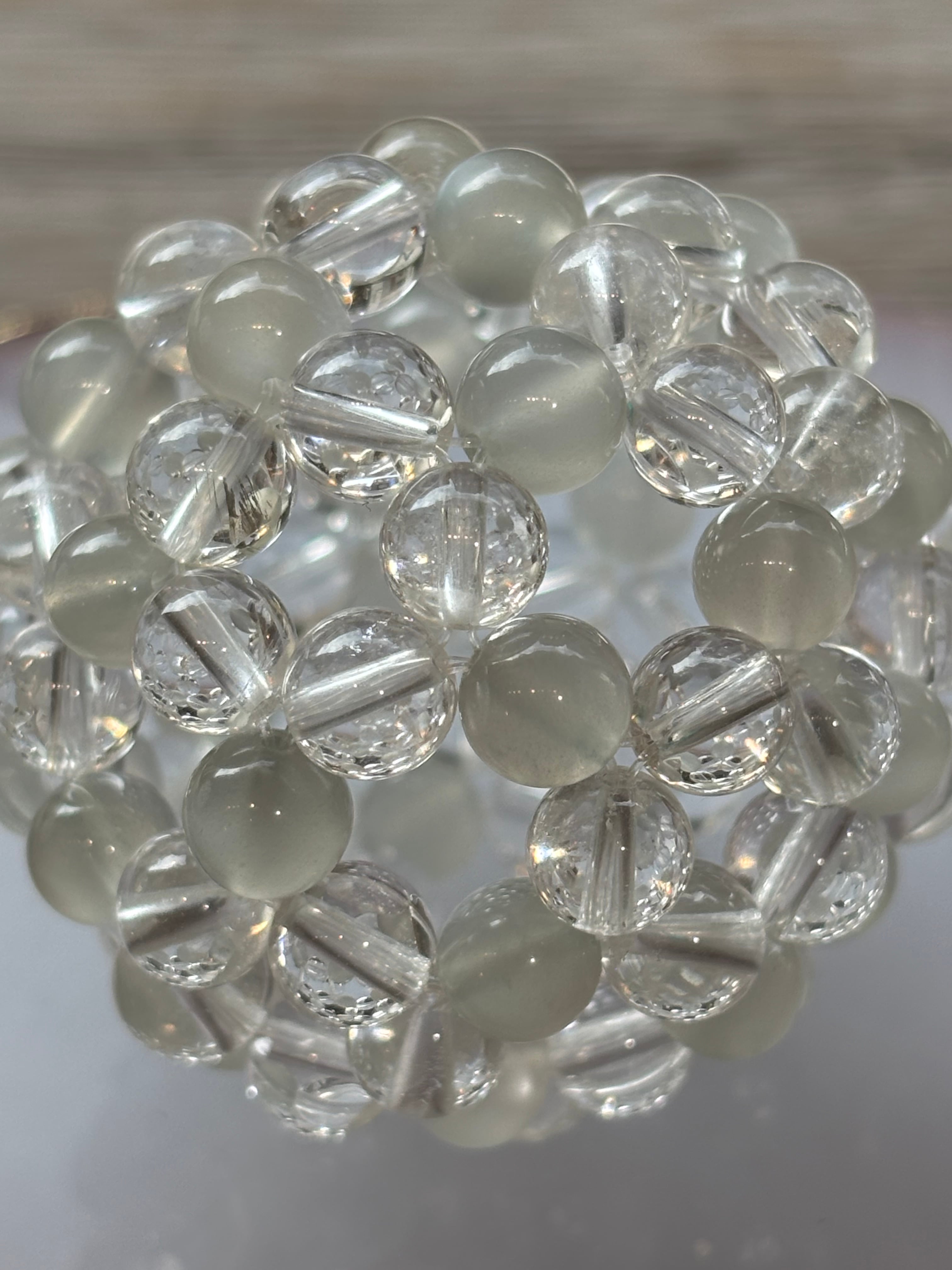 水晶 グリーンムーンストーン6mm | Cynthia