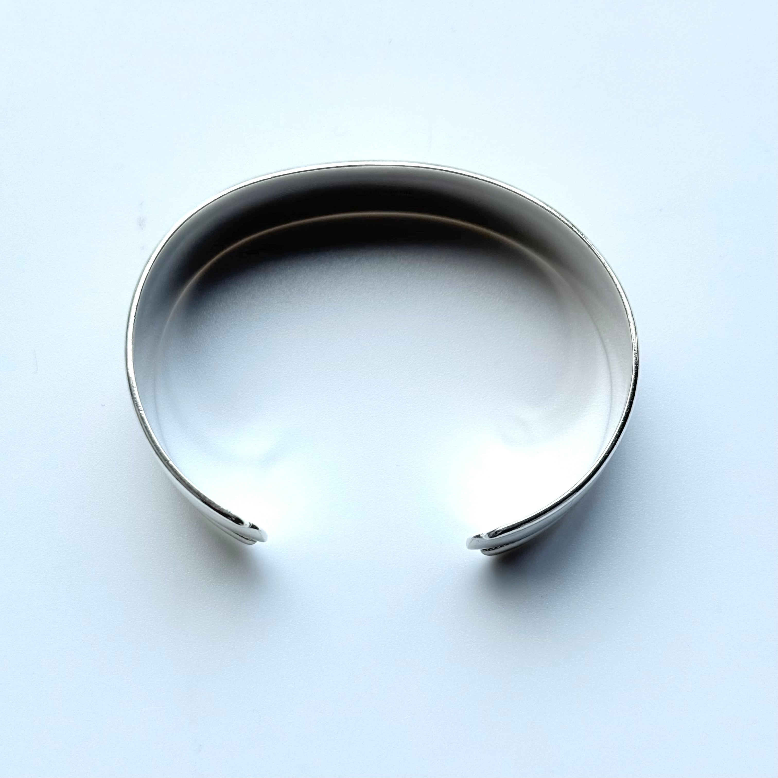 VINTAGE TIFFANYヴィンテージティファニー オープン センター カフ VINTAGE TIFFANY & CO. Open Center Cuff Bracelet Sterling