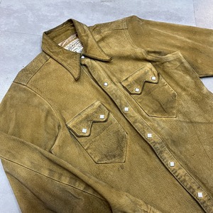 ROCK MOUNT SUEDE WESTERN SHIRT