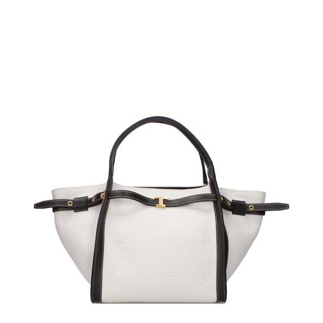 【新品】TOD'S トッズ レディース ハンドバッグ ファブリック ホワイト XBWTIMAT200U6J043X