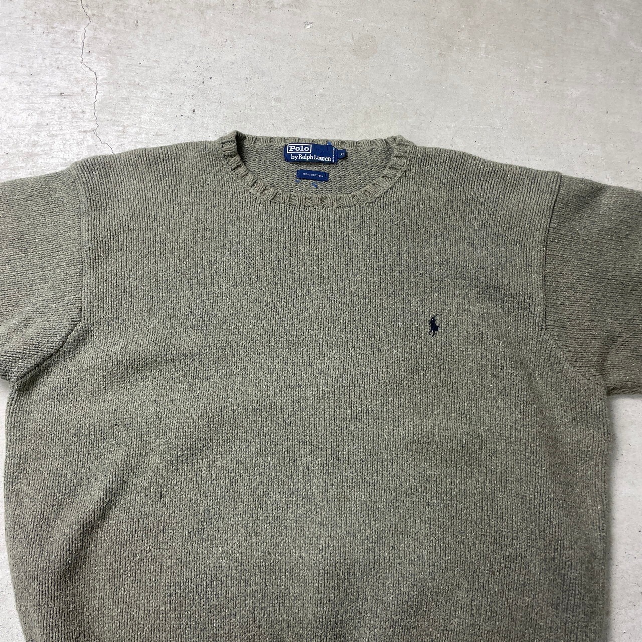 90年代 Polo by Ralph Lauren ポロバイラルフローレン コットンニット 