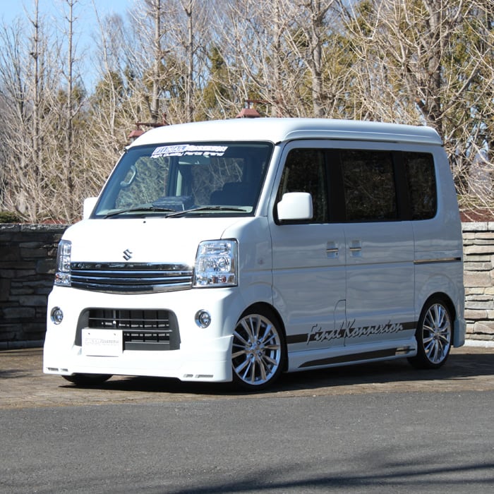 K-01】 FRP製 フロントハーフスポイラー SUZUKI DA64W エブリィワゴン