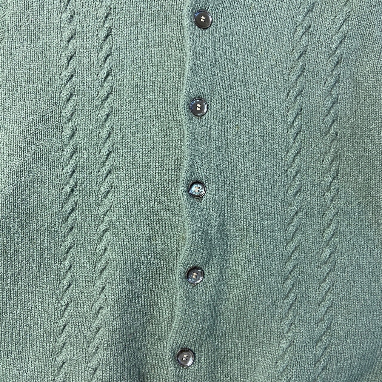 60年代 PURITAN ウールニットカーディガン メンズM相当 古着 60s 