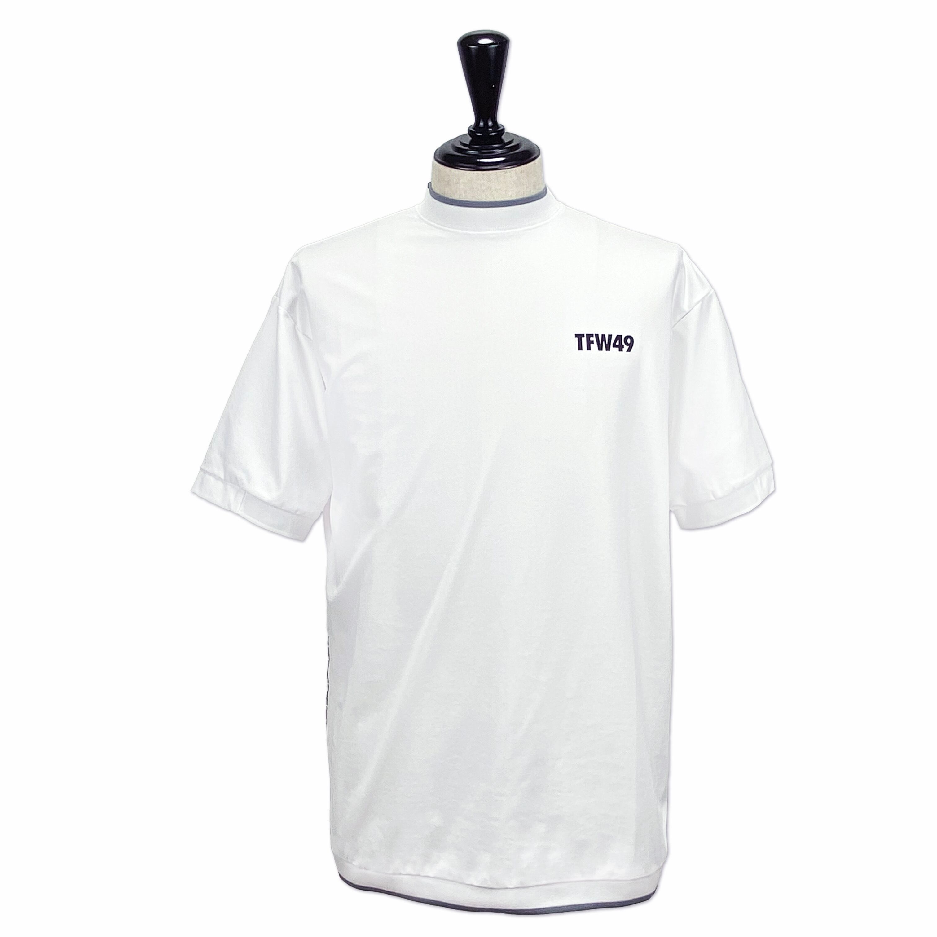 TFW49】《MEN'S》RELAX HALF MOCKNECK (WHITE) | Sandy GOLF