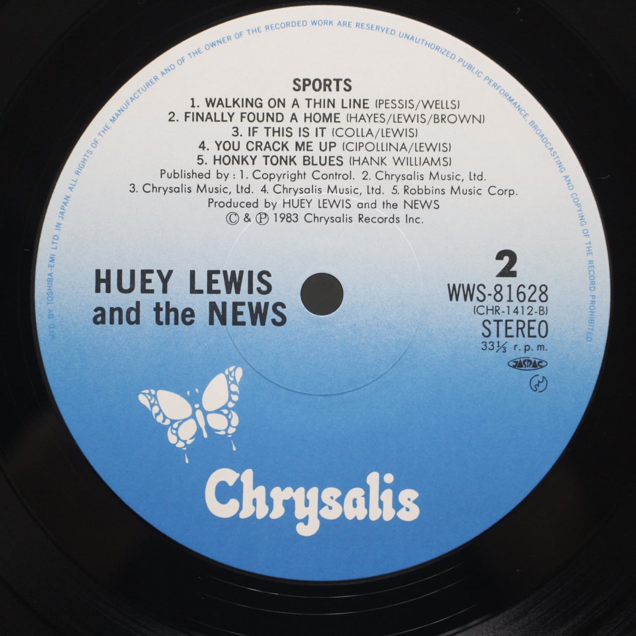 Huey Lewis & The News / Sports [WWS-81628] - 画像4