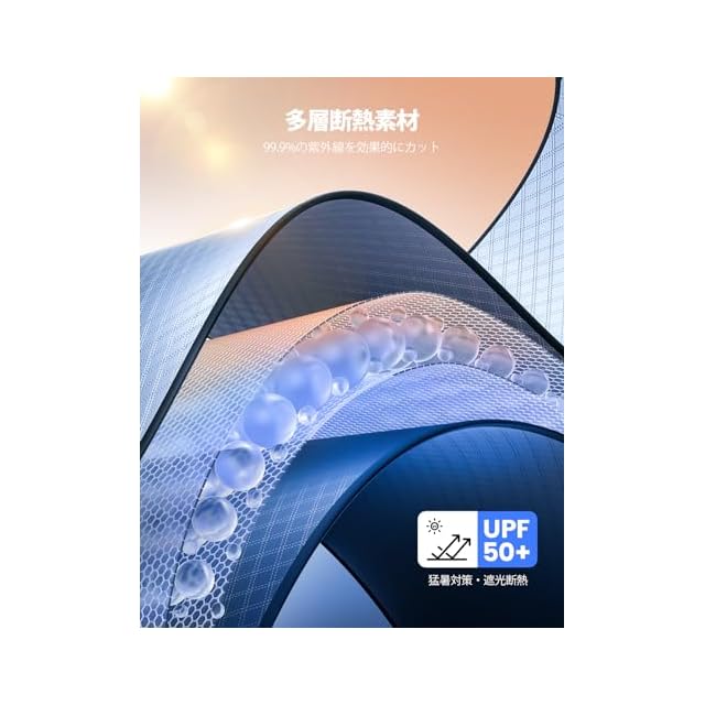 6層断熱素材】 Lamicall トヨタ GR86 フロントガラス サンシェード: 車