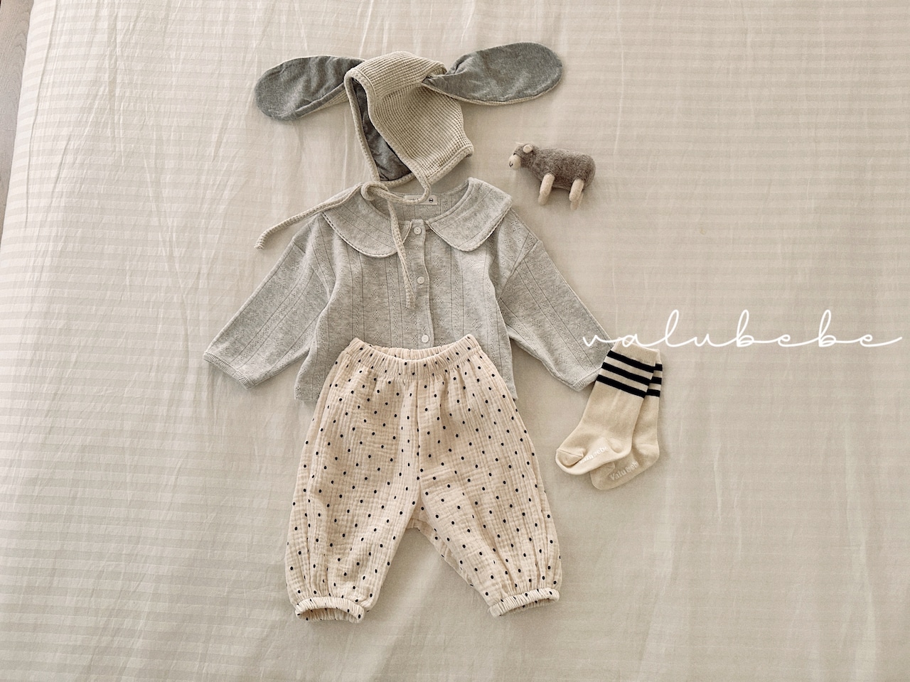 Valubebe 26/AP (Baby) Cute Ear Bonnet Hat