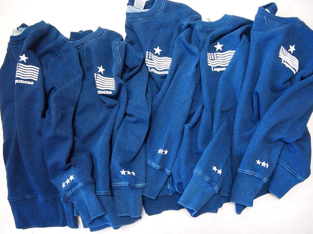 【STAR logo sweat】/ indigo