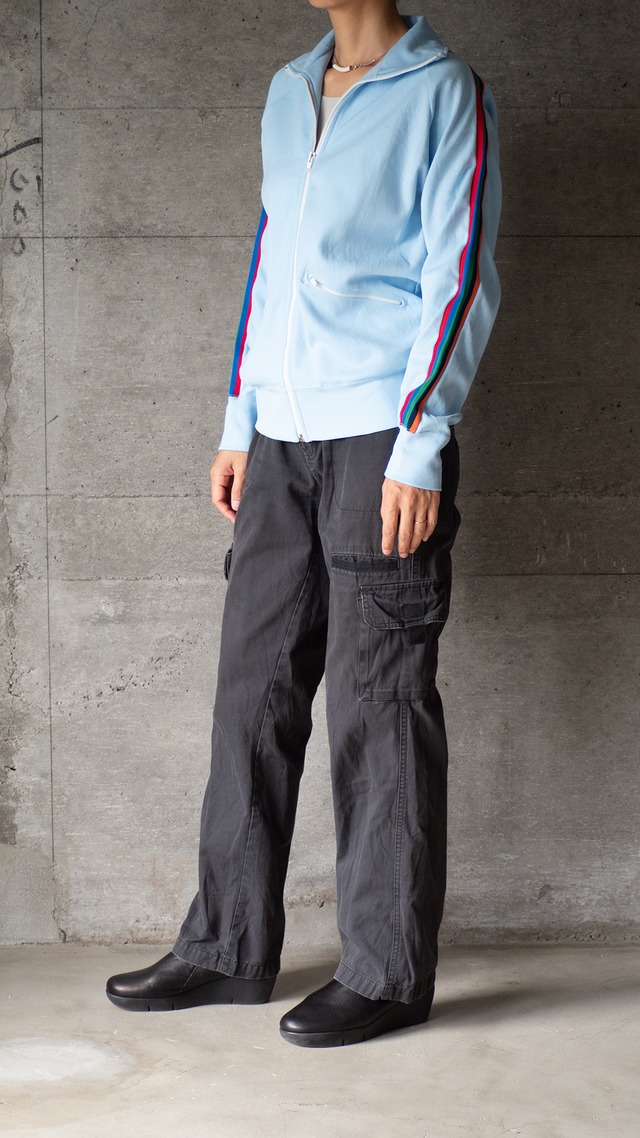 "SPORTS IN MOTION" 1970s Track jersey top