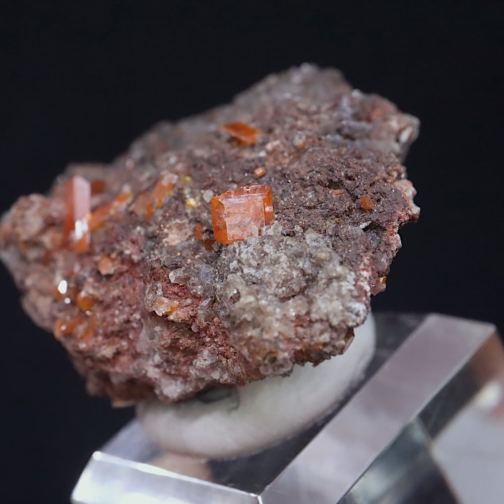 モリブデン鉛鉱 ウェルフェナイト 25.7g WF172 天然石 鉱物 原石