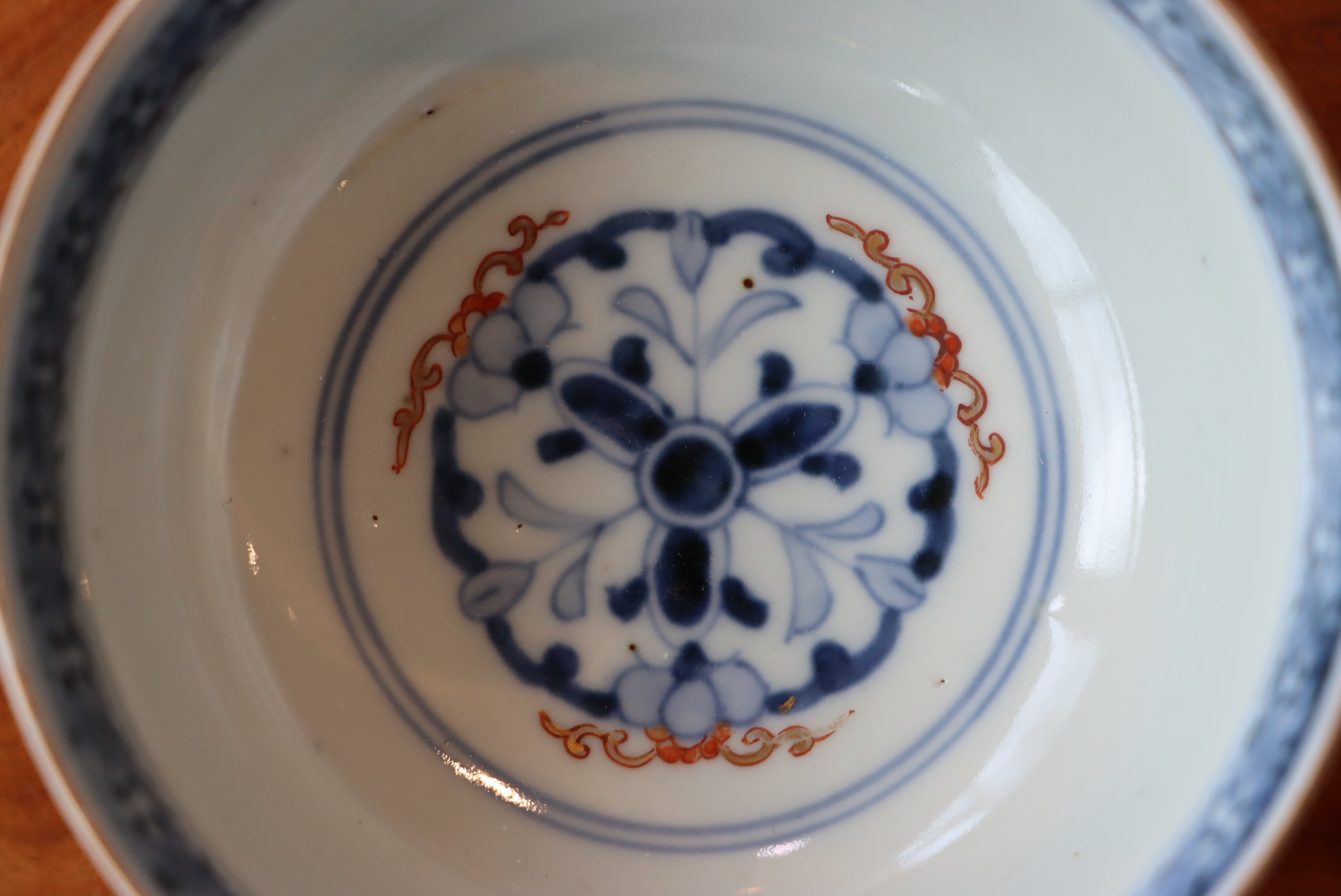 蓋茶碗 伊万里焼 色絵 鳳凰松竹梅文 | (有)新原美術