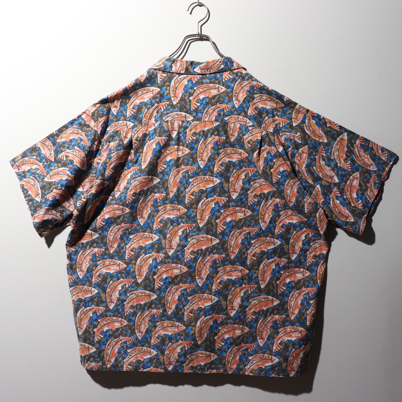 極美品 XL 92年 パタロハ パタゴニア patagonia アロハ 魚 総柄 pataloha