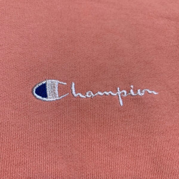 レア‼️Champion 90年代  USA製 前V スウェット 2段刺繍 ロゴ