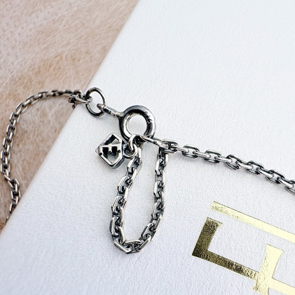 一点もの】【限定品】ホリゾンタルクロスネックレス 40cmチェーン付き