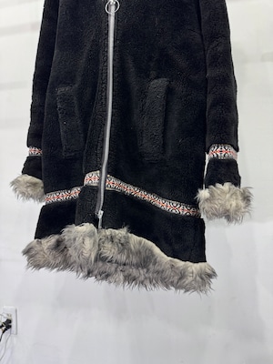 【メンズMーL相当】1960-1970s STEARNS / MADE IN USA / Vintage Eskimo Fleece Jacket / 20251351