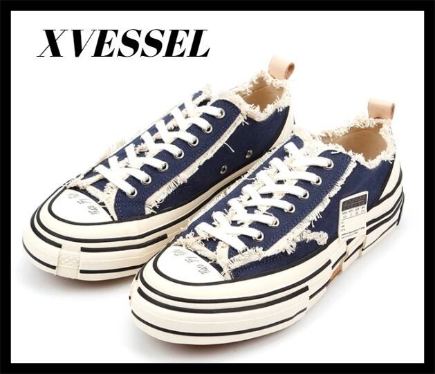 限定SALE低価】 xVESSEL (ヴェセル) G.O.P LOWSスニーカー 24CMの通販