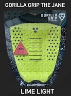 Gorilla Grip  Pad - LIME LIGHT  The Jane Surfboard Traction