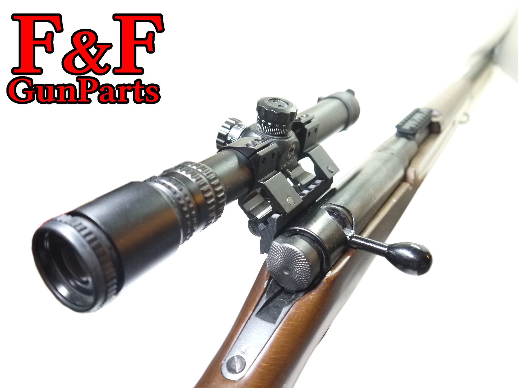 Su0026T 三八式歩兵銃/九七式狙撃銃対応 45°オフセットサイドレール  Fu0026F 