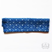 カット販売/sa734/ハンガリー　アンティーク リネンkékfestés