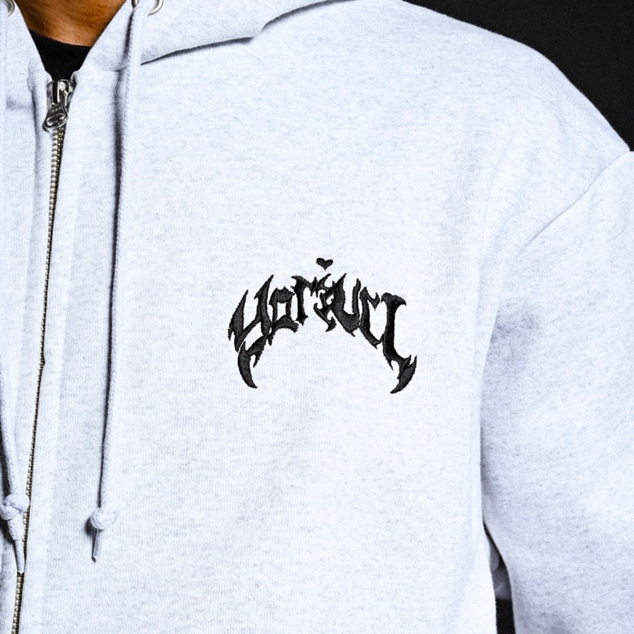 OG LOGO HEAVYWEIGHT ZIP HOODIE