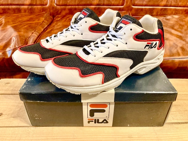 FILA（フィラ）ANTELOPE 白/黒/赤 6.5 24.5cm 90s 216