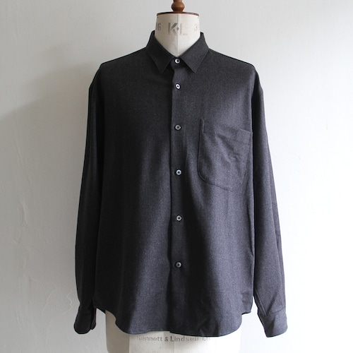 LAMOND【 mens 】saxony bold shirts jacket