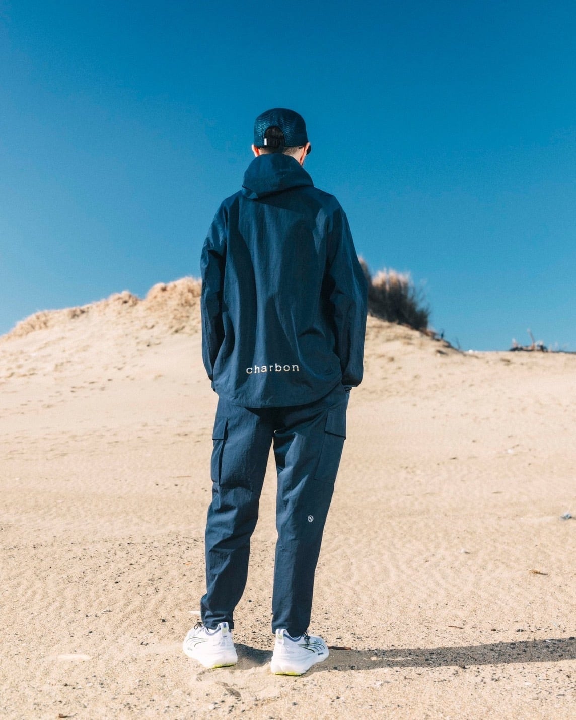 charbon / LIMONTA D/WASHER NYLON ZIP UP PARKA | 道がまっすぐ