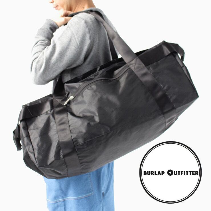 新品 BURLAP OUTFITTER GOAT BAG blackボストン ボストンバッグ 大容量 丈夫 リュックサック キャンプ ダッフルバッグ