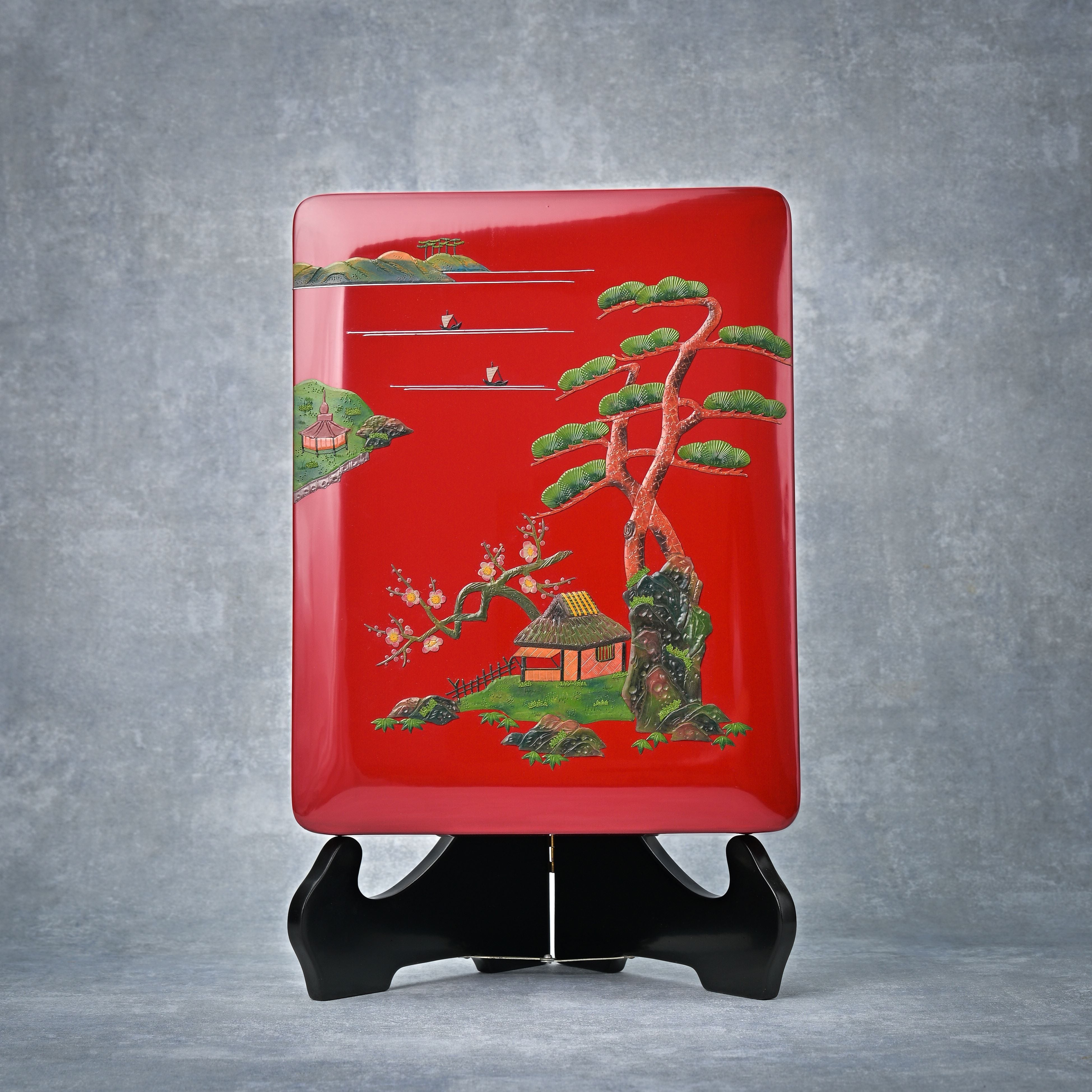 文箱 ハニワ | 宮崎漆器工房