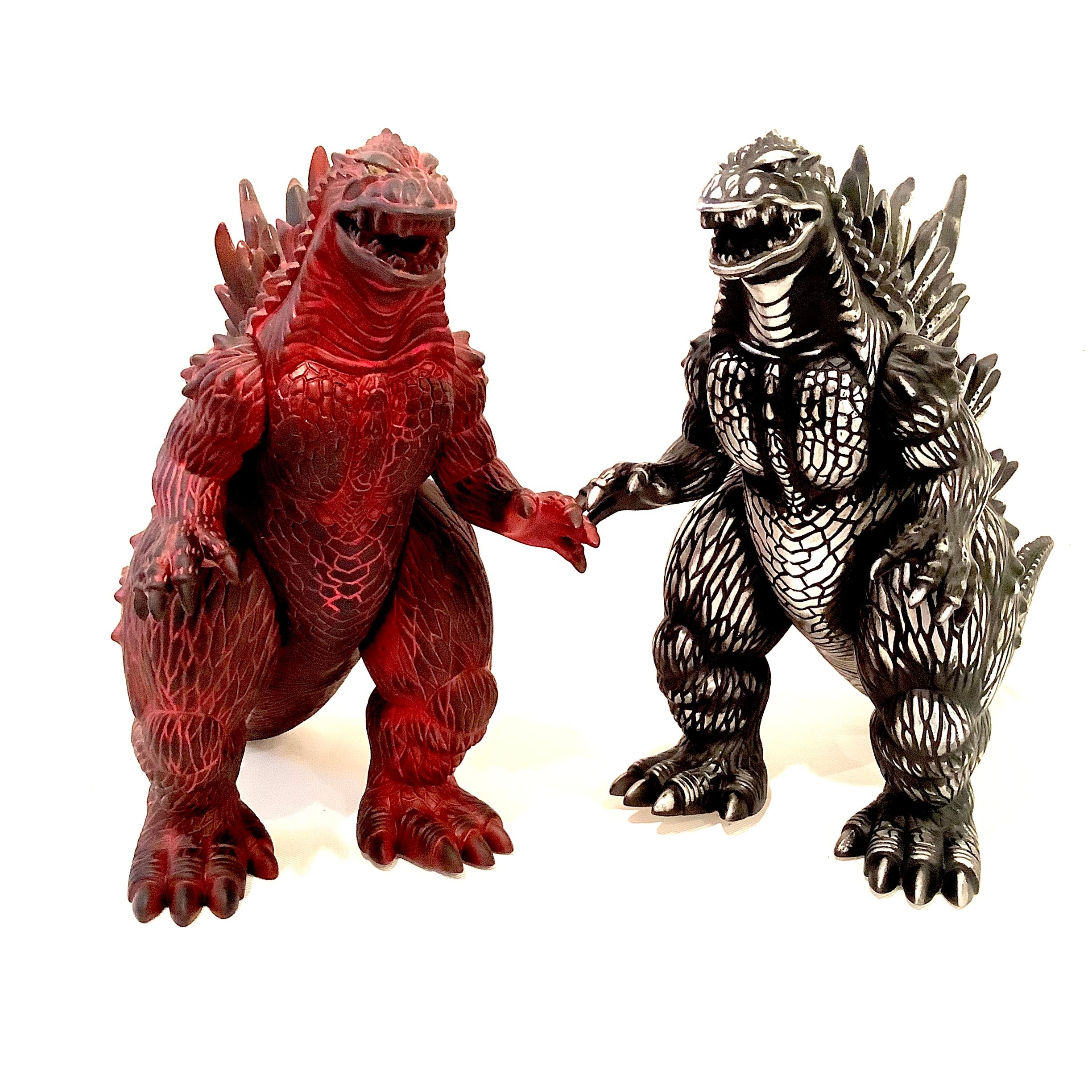 マルサン 1999 ミレニアムゴジラ 2000 millennium GODZILLA Silver Ver