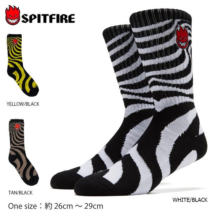 SPITFIRE スピットファイア 靴下 メンズ スケボー ビッグヘッド