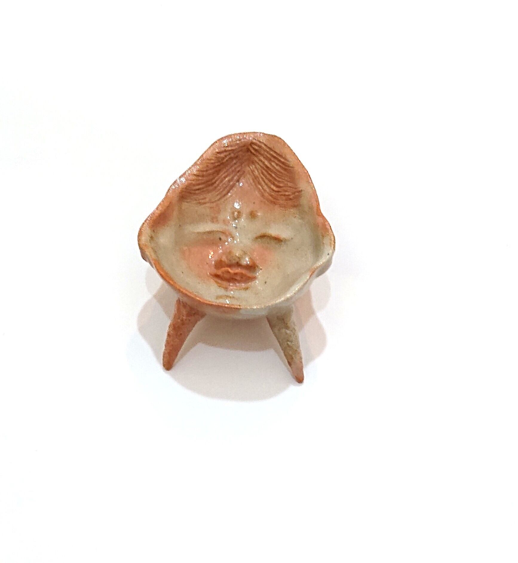 萩焼】 般若おかめ盃 | MUKU-AN