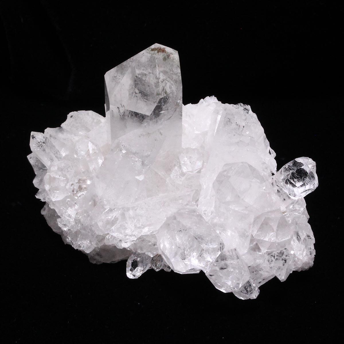 水晶 クラスター アーカンソー産 水晶 原石 一点物 272-303