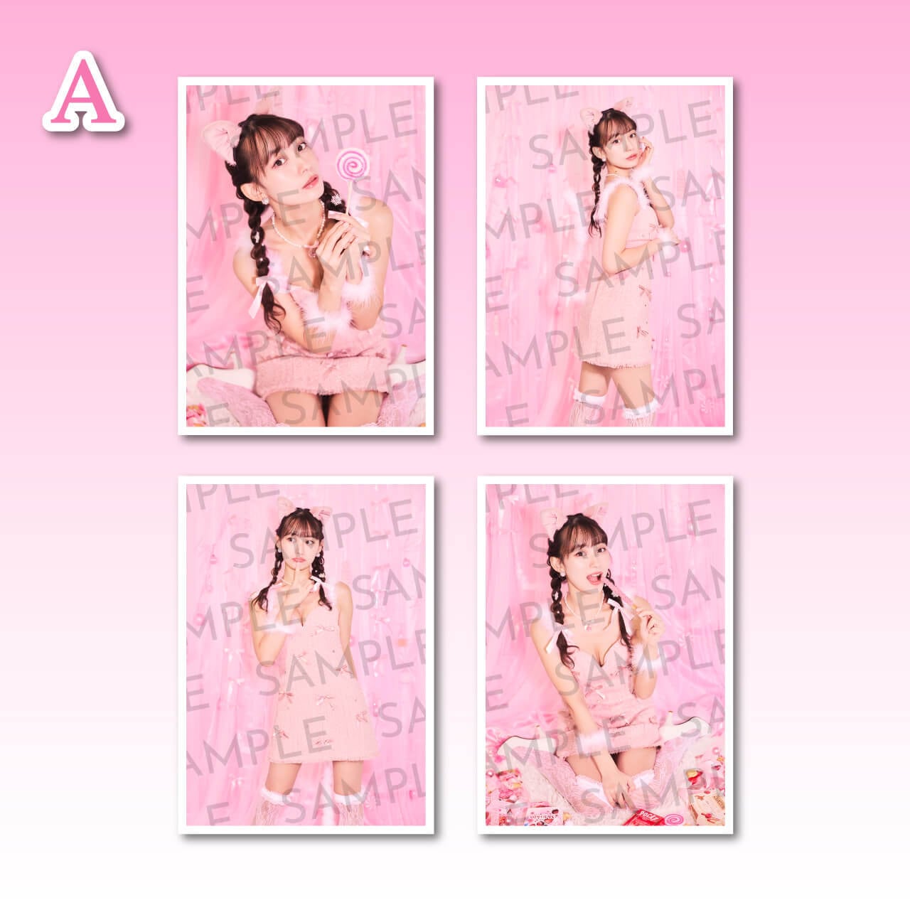 御寺ゆき生誕記念】ブロマイド4種1セット（×3パターン）【ZR0602