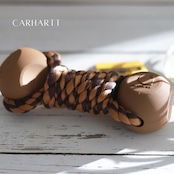 CARHARTT（カーハート）タフでお洒落なドッグトイ 犬 おもちゃ 壊れない 丈夫トレーニング Rope Bone Dog Chew