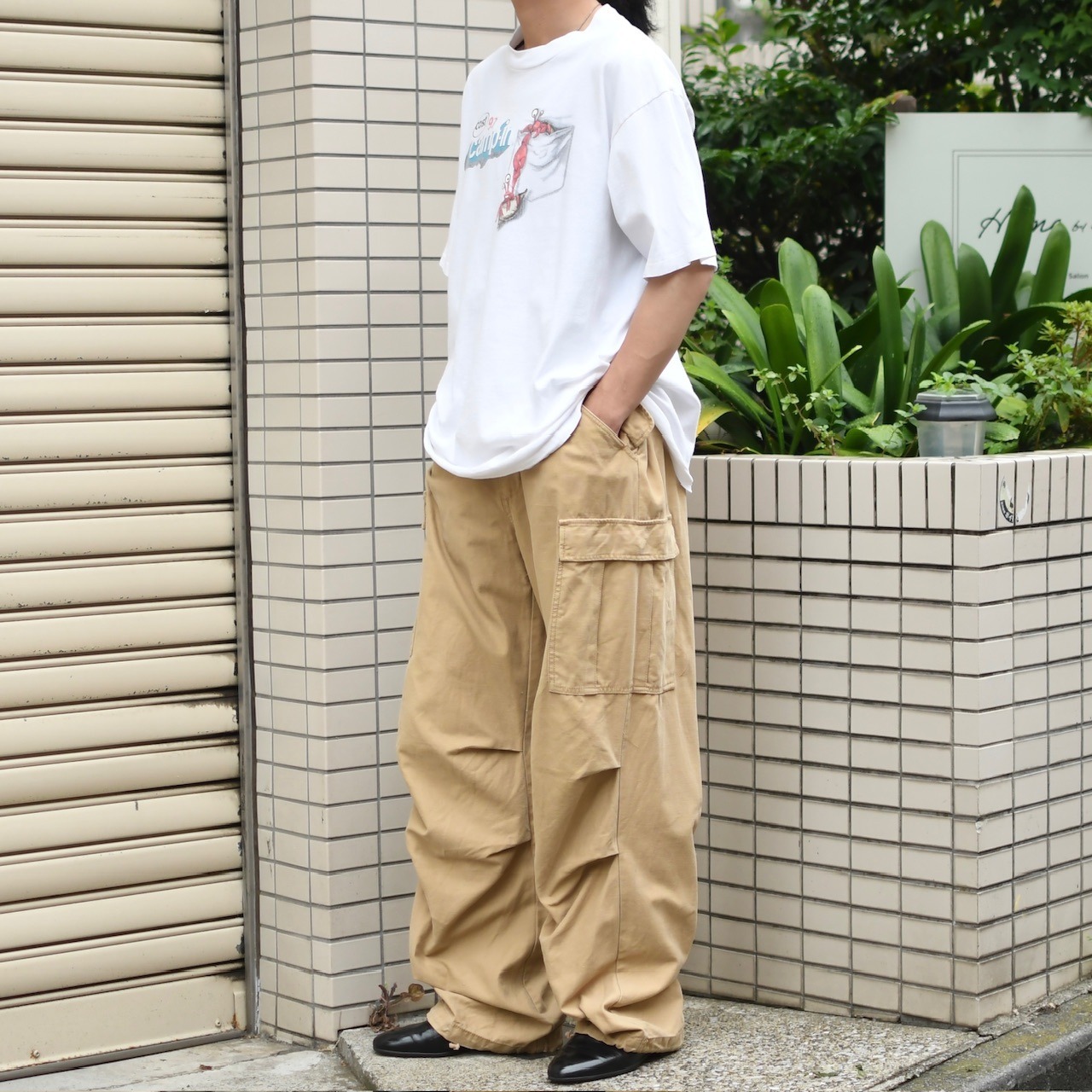 97's hermit crab print tee