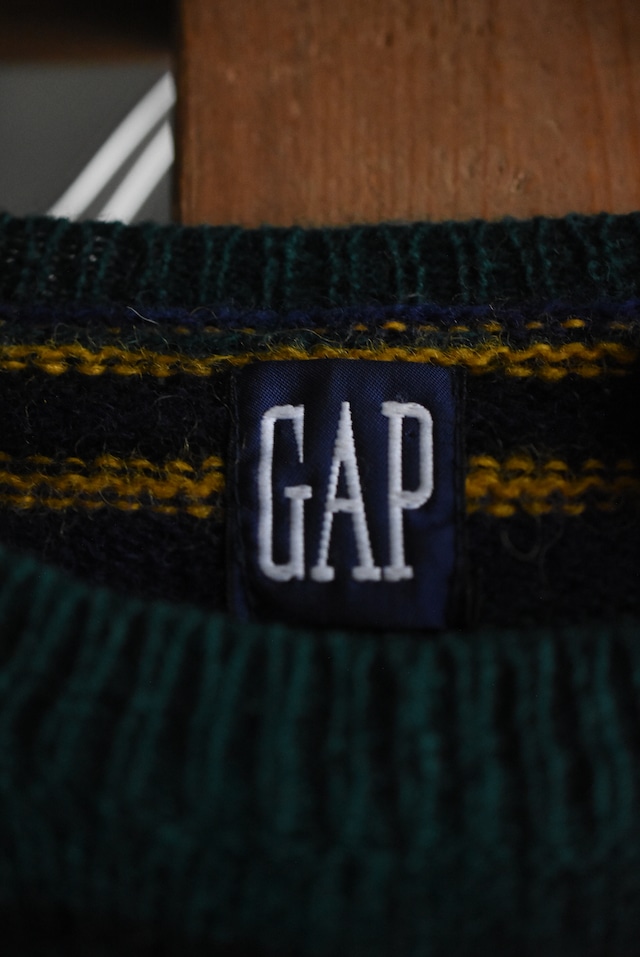 OK/90's "GAP" mulch boader wool knit