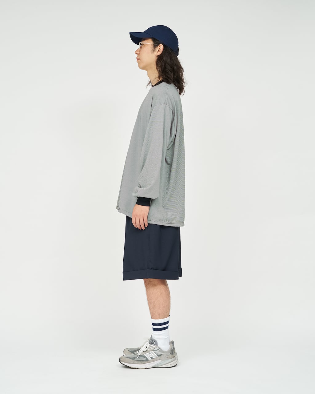 FreshService MICRO BORDER L/S TEE | HUMAN and THINGS