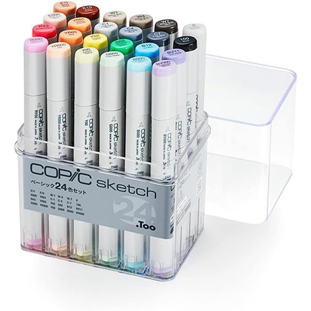 COPIC コピックスケッチベーシック 24色セット | えんぴつ館